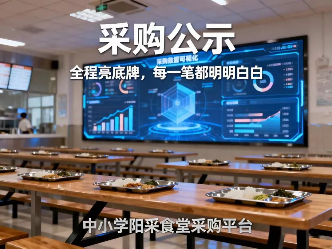 赋能监管提质效｜华舜阳采，让中小学食材监管告别“跑断腿”！